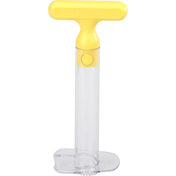 GoodCook Soft-Grip Pineapple Corer, Slicer, and Peeler, Yellow, 3-In-1 Design