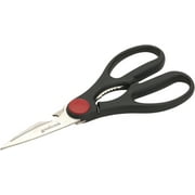 GoodCook Stainless Steel Kitchen Scissors with Built-in Bottle and Cap Opener, Black/Silver
