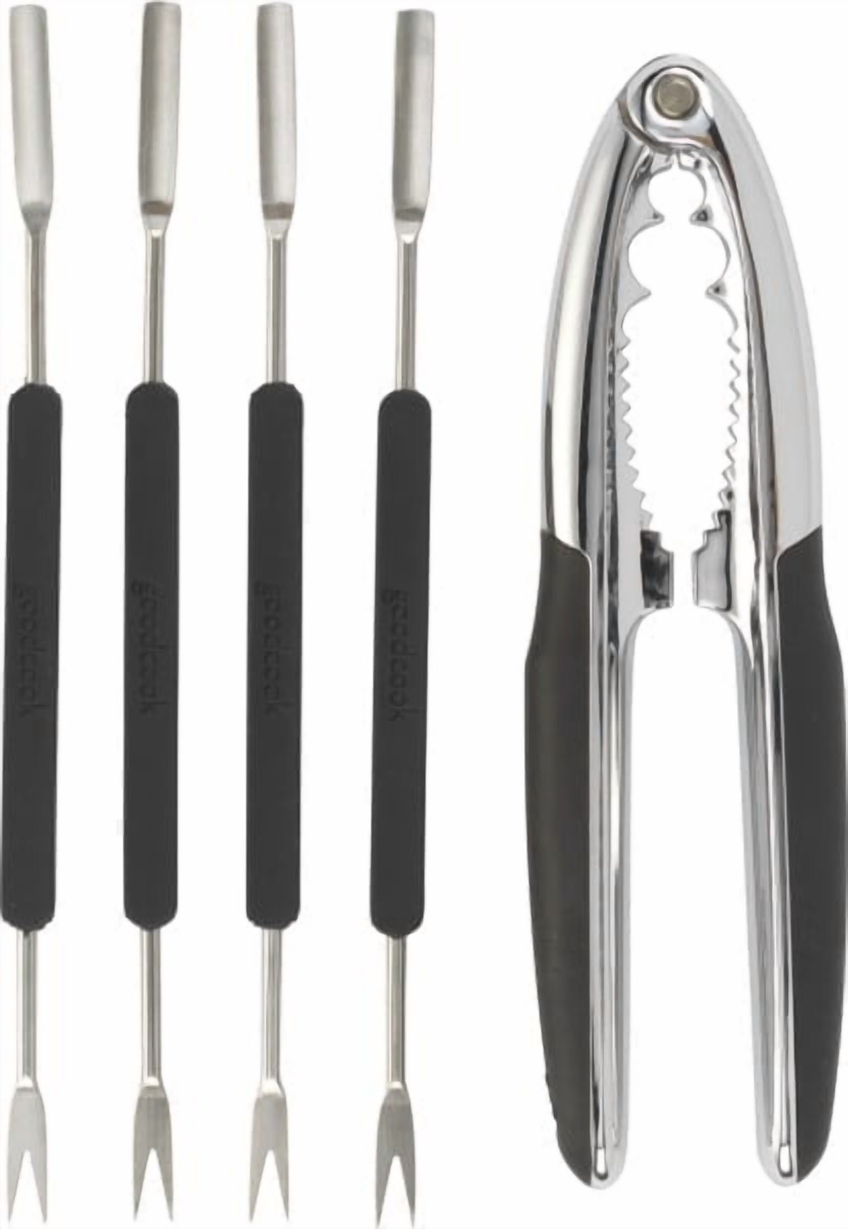 GoodCook Touch Seafood and Nut Cracker with Picks, Comfort Grip Handle Kitchen Gadget