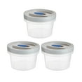 thumbnail image 1 of GoodCook Twister 6 Piece 16oz Food Storage Container Set with Vented Lids Made without BPA, 1 of 7