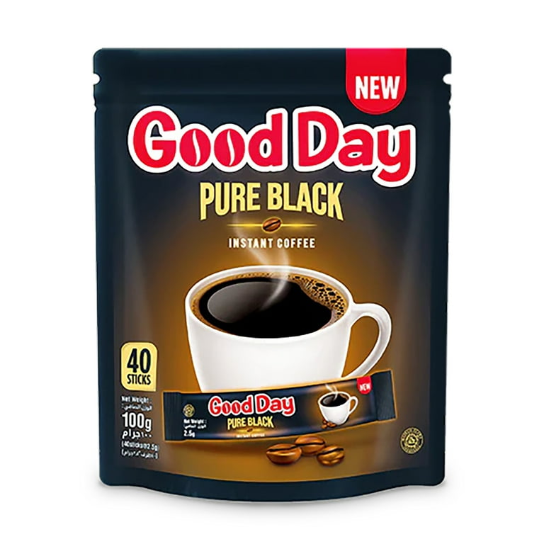 GoodDay Pure Black Instant Coffee - Walmart.com