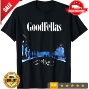 GoodFellas Mens Black T-Shirt Size S-5XL, ULTRA LIMITED-TH71458
