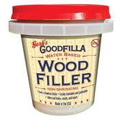 GoodFilla Heavy-Body Water-Based Wood & Grain Filler, Alder, 8 oz