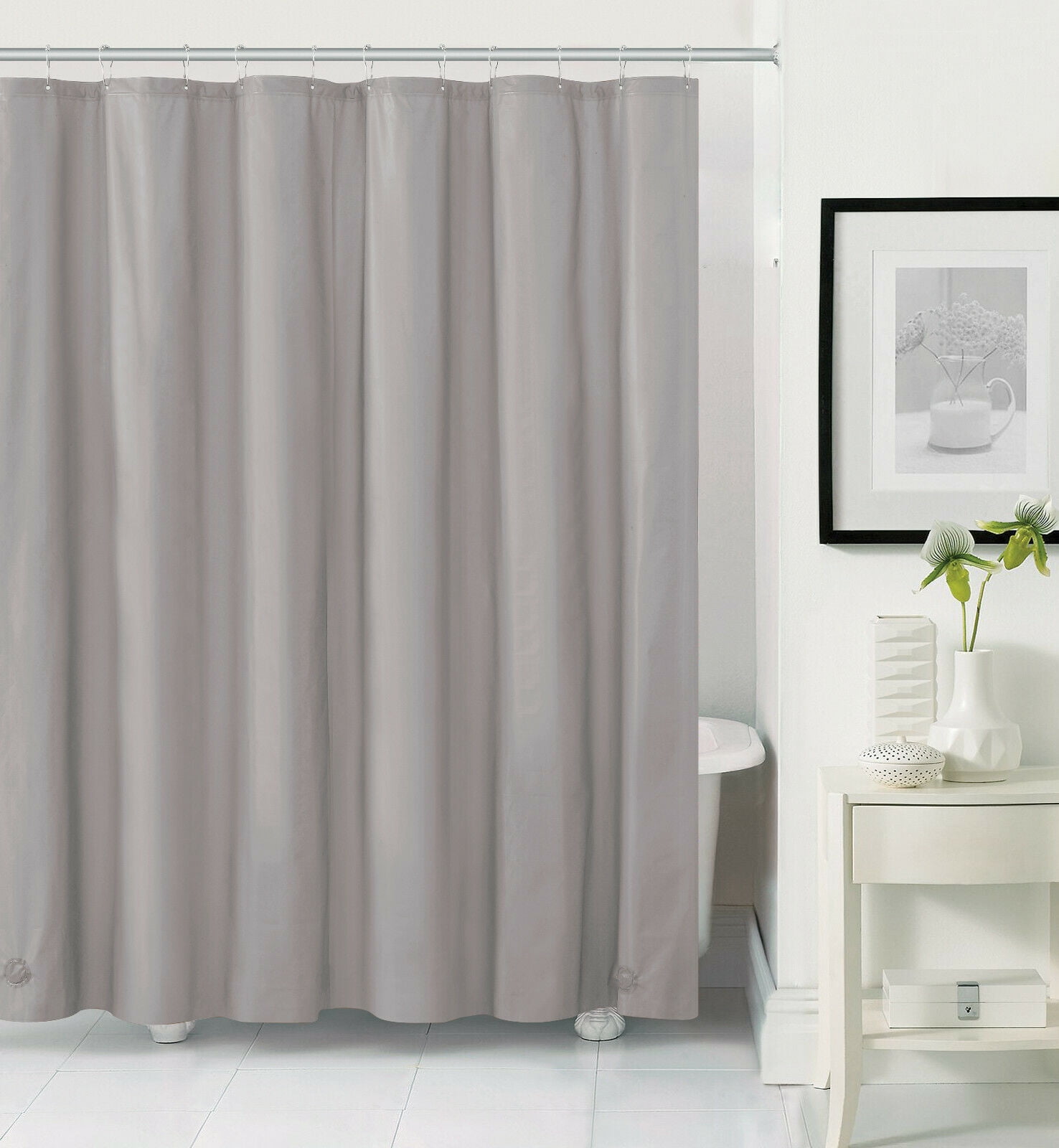 GoodGram® Basics PEVA NonToxic, Mold & Mildew Resistant Lightweight