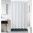 thumbnail image 1 of GoodGram® Basics PEVA Non-Toxic, Mold & Mildew Resistant Lightweight Water Resistant Vinyl Shower Curtain Liner - White, 1 of 1