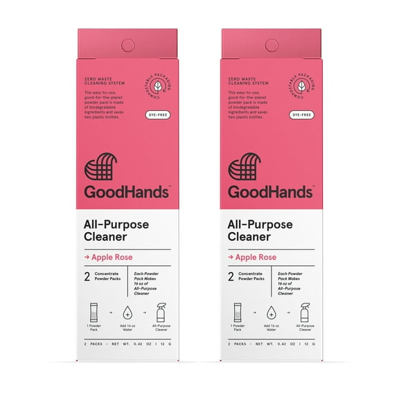 GoodHands Concentrated All-Purpose Cleaner, Apple Rose - 2ct (2 Pack)