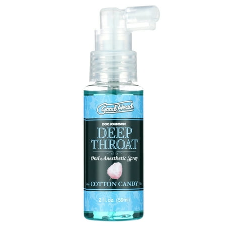 Goodhead - Deep Throat Spray - Cotton Candy - 2 Fl. Oz.