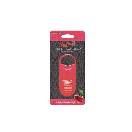 GoodHead Deep Throat Spray To Go-Cherry .30 oz