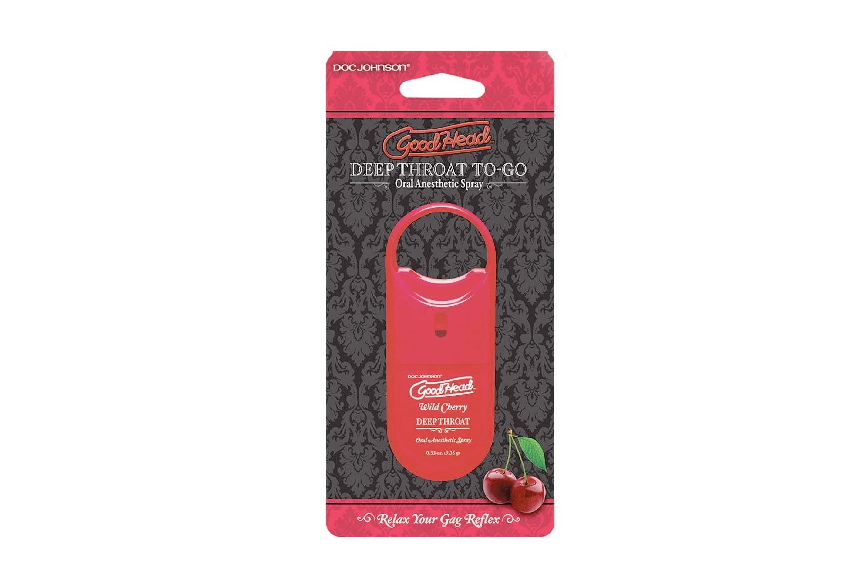 GoodHead Deep Throat Spray To Go-Cherry .30 oz - Walmart.com