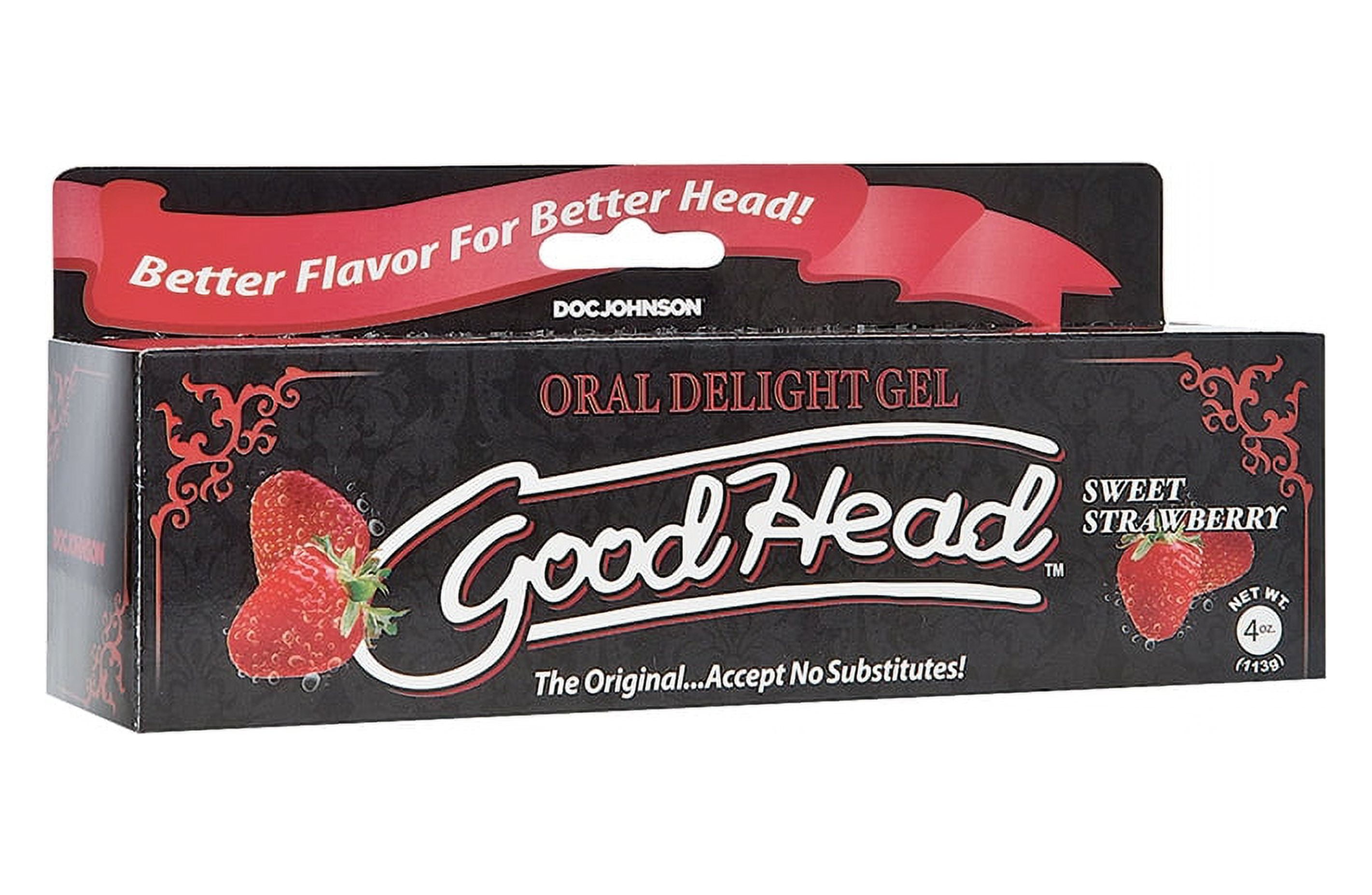 GoodHead Oral Delight Gel-Sweet Strawberry 4oz