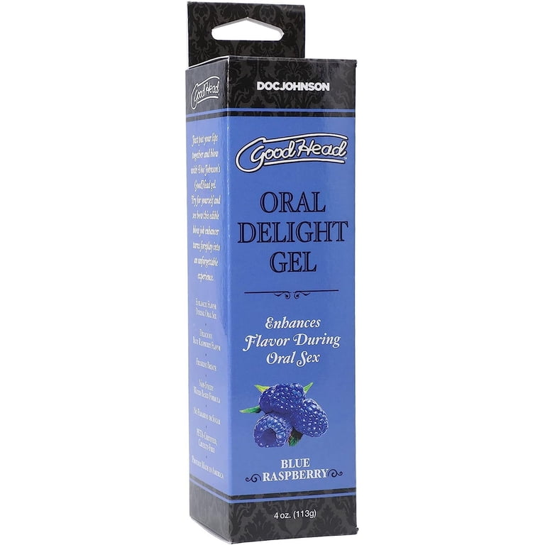 【果林ジョン&グレープ】 Doc Johnson GoodHead Oral Delight Gel, Edible Lubrication, Water