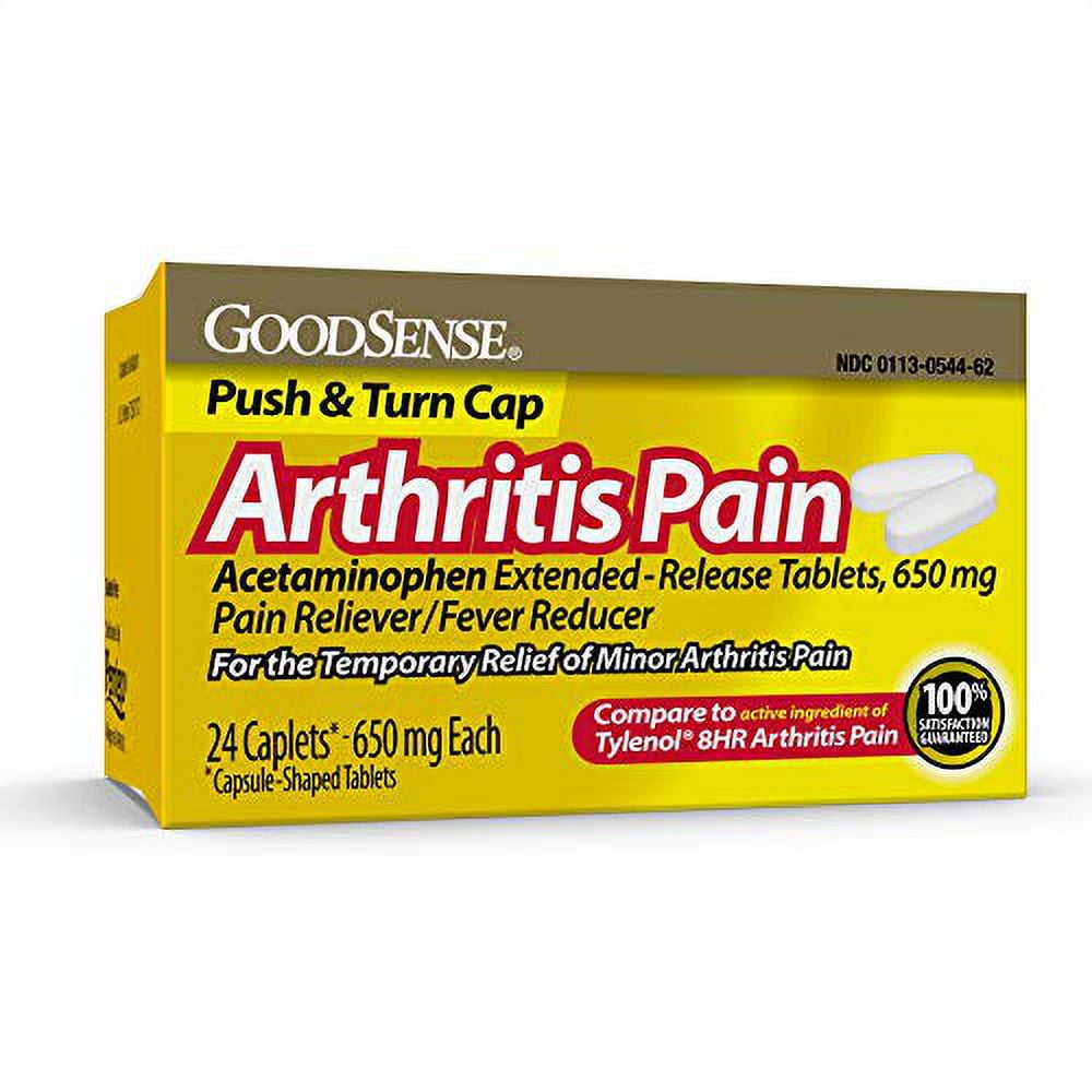 GoodSense Acetaminophen ExtendedRelease Tablets, 650 mg, Arthritis
