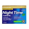 thumbnail image 1 of GoodSense Acetaminophen Nighttime Cold & Flu Relief Softgels, 16 Ct, 1 of 5