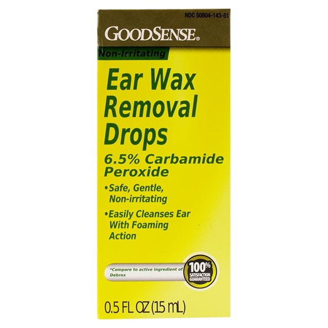 GoodSense EAR WAX REMOVER DROPS 0.5 OZ