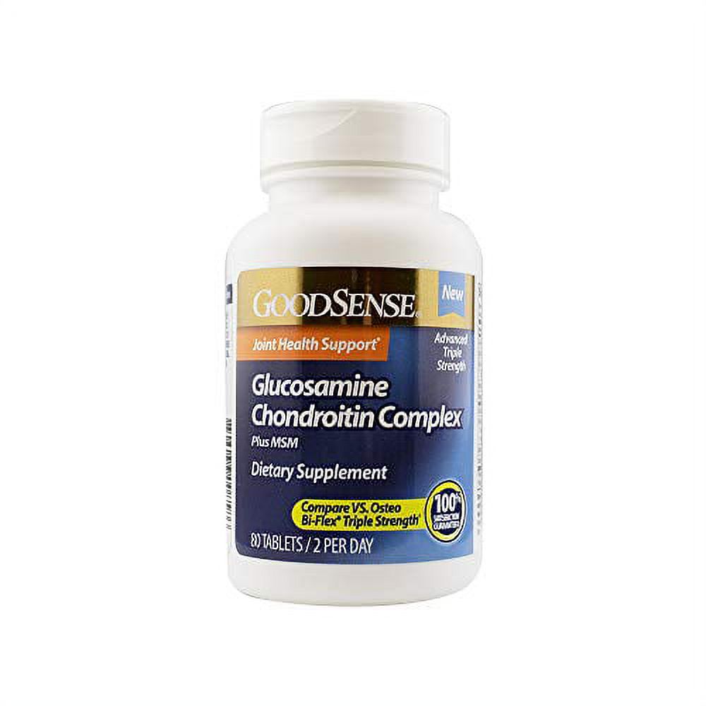 GoodSense® Glucosamine Chondroitin Complex Plus MSM Tabs, Joint Support