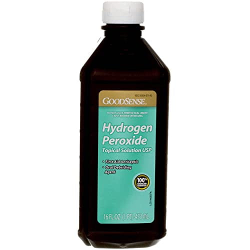Good Sense Hydrogen Peroxide, 3% (1 bottle, 16 oz.)