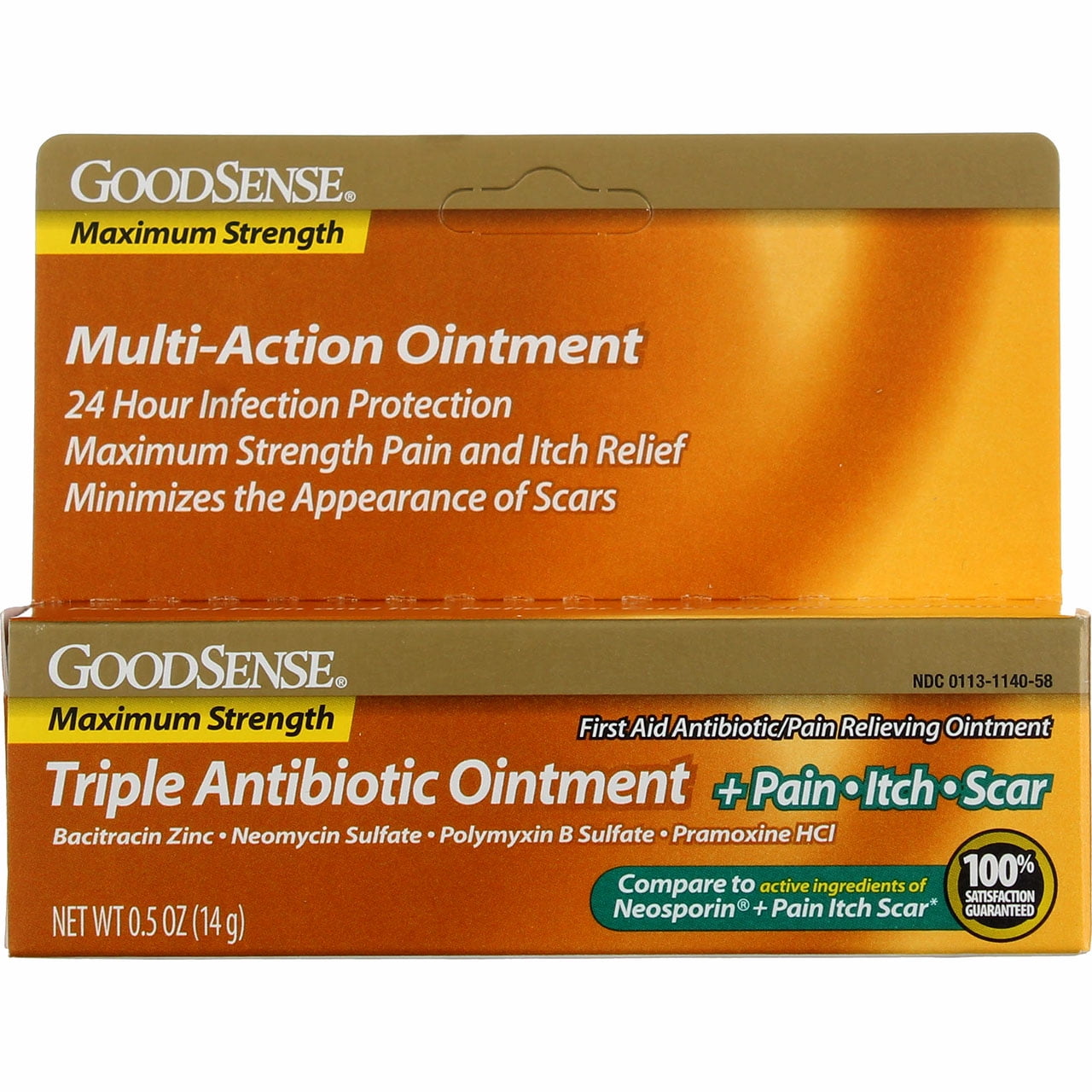 GoodSense Triple Antibiotic First Aid Ointment, Maximum Strength, 0.5