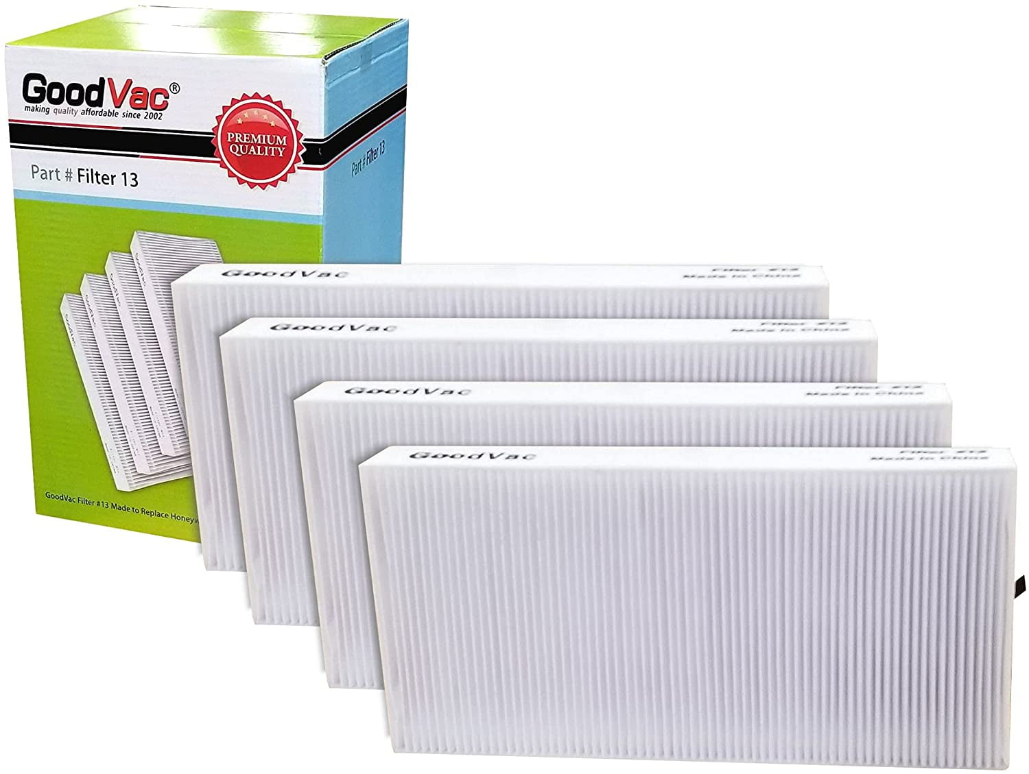 GoodVac 4 Pack Replacement HEPA Filters to fit Honeywell HEPA