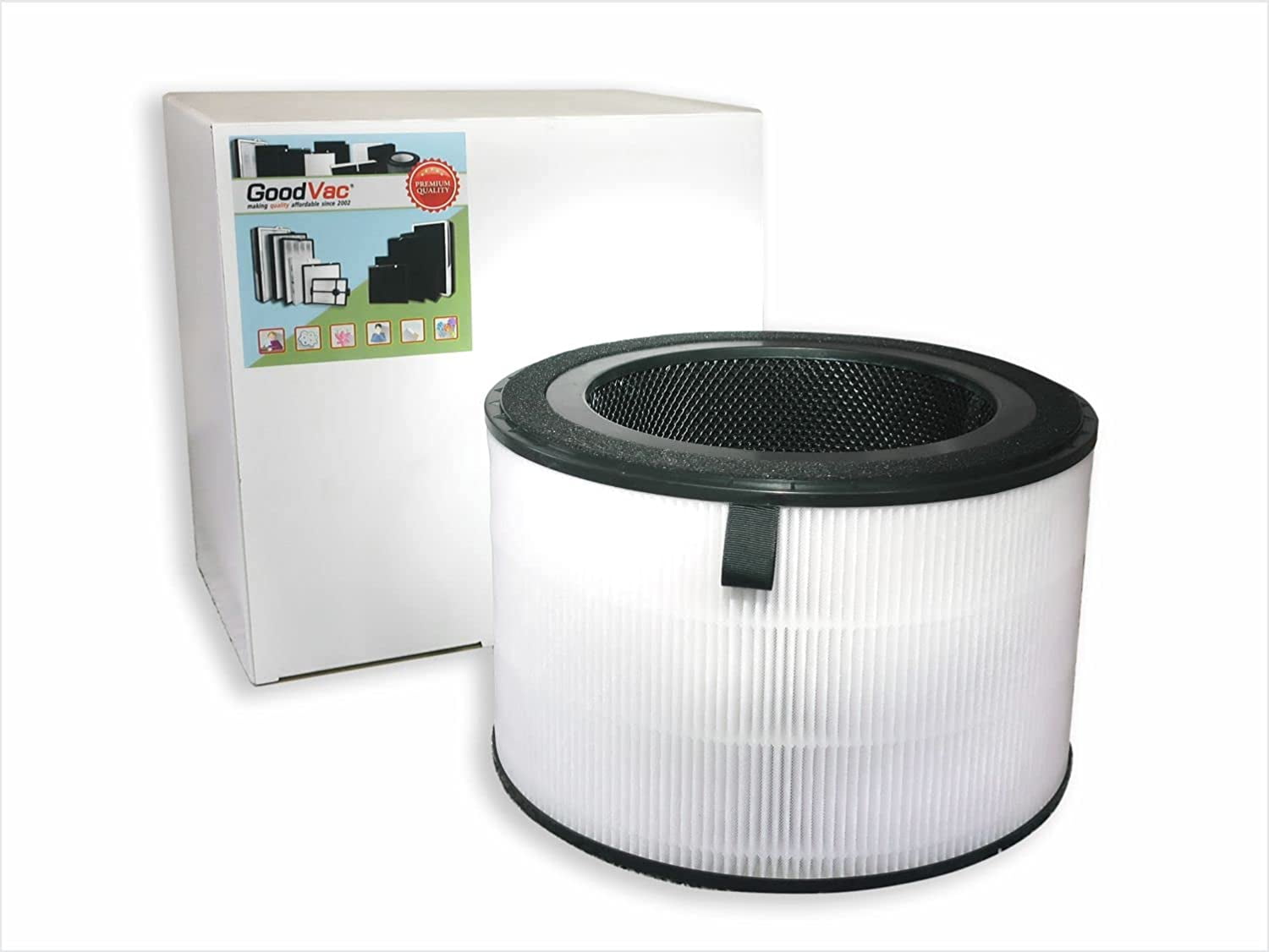 GoodVac Replacement H13 HEPA Filter Kit Compatible with LG PuriCare 360 Air Purifiers