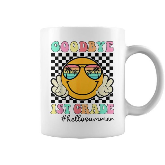 Goodbye 1St Grade Graduation Class Of 2024 Hello Summer Coffee Mugs