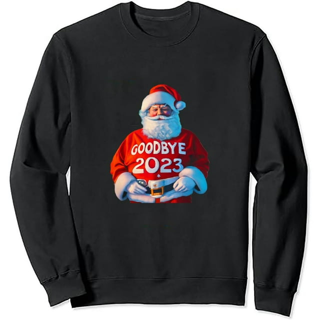 Goodbye 2023 Hello 2025 Merry Christmas Happy New Year 2025 Sweatshirt