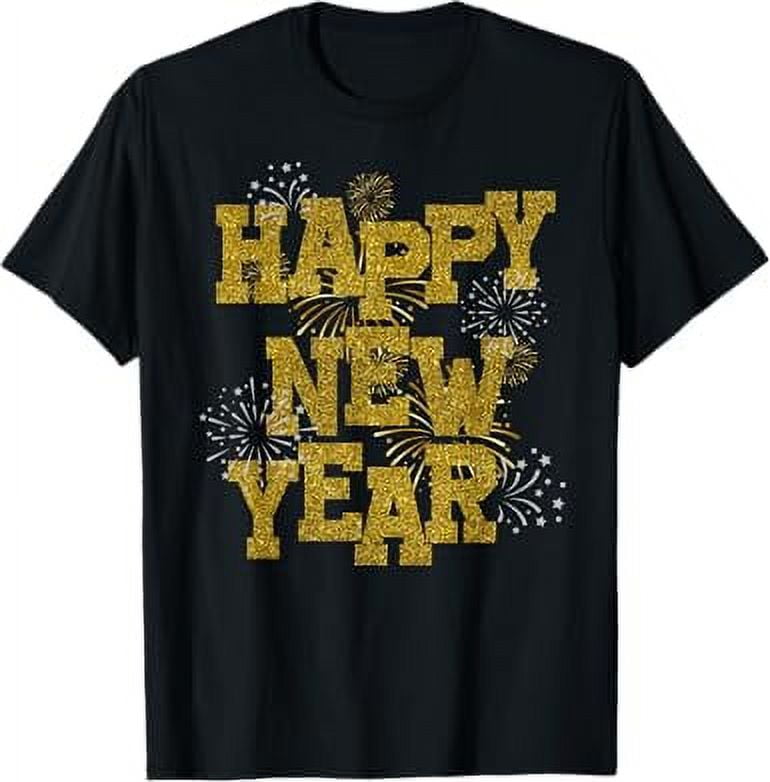 Goodbye 2024 Hello 2025 New Year's Eve Christmas Outfit TShirt