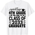 thumbnail image 1 of Goodbye 4Th Grade Class Of 2033 Graduate 2025 4Th Grade T-Shirt Unisex S-5XL Hot Trending Shirt, Vintage Birthday Gift, 1 of 2