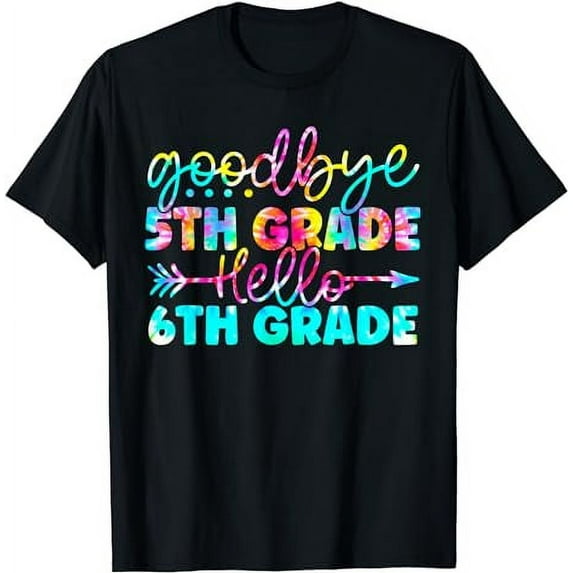 Goodbye 5th grade Hello 6th grade Here I Come Graduation T-Shirt