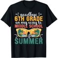 thumbnail image 1 of Goodbye 6Th On My Way To Middle School But First Summer T-Shirt Unisex S-5XL Hot Trending Shirt, Vintage Birthday Gift, 1 of 2