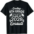 thumbnail image 1 of Goodbye 8th Grade Class Of 2028 Graduate 8th Grade T-Shirt, 1 of 3