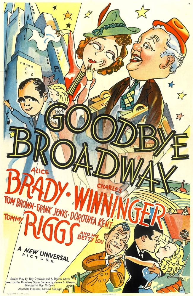 Goodbye Broadway U Canvas Art -  (11 x 17)