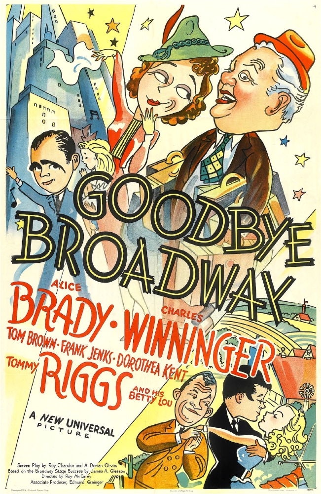 Goodbye Broadway U Canvas Art -  (24 x 36)