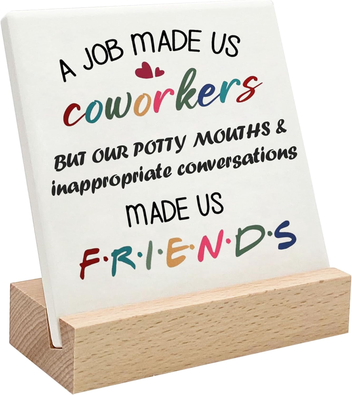 Going Away Gift For Coworker – Self-Stick Note Pad Holder, Appreciation Thank You Desk Decor - View #8