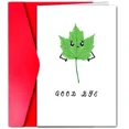 thumbnail image 1 of Goodbye Leaf Card – Cute Character Design with “Goodbye” Message – Blank Inside for Personal Touch – Ideal for Farewells, Moving Away, or Any Send-Off Occasion, 1 of 2