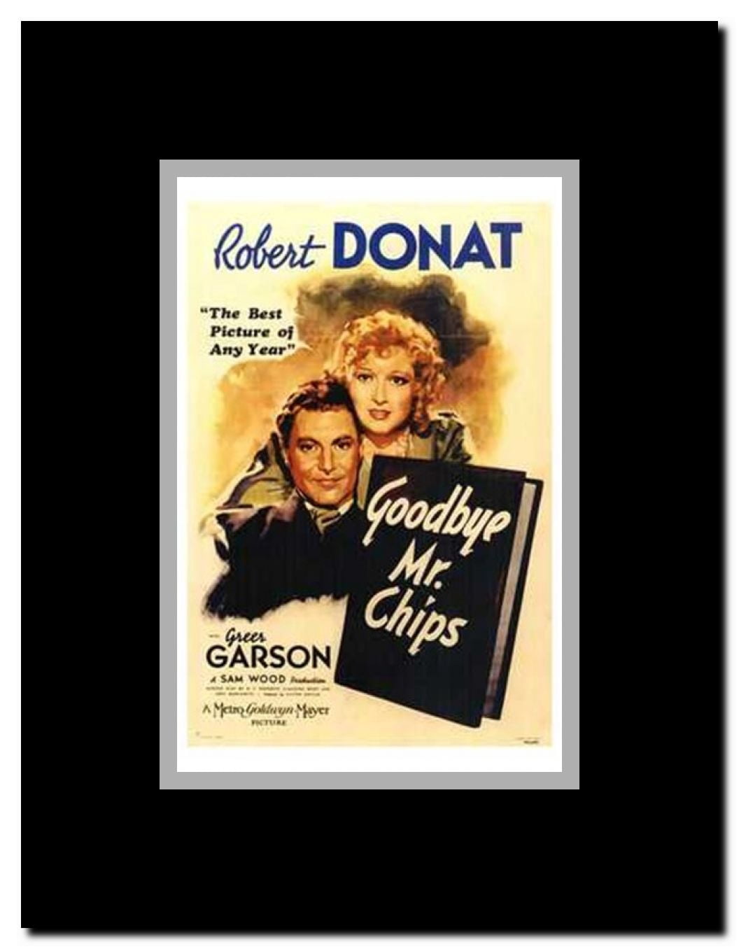 Goodbye Mr Chips Framed Movie Poster