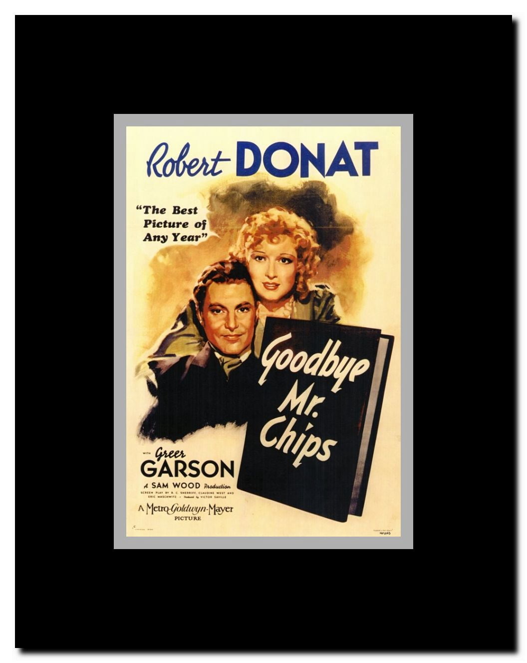 Goodbye Mr. Chips Framed Movie Poster