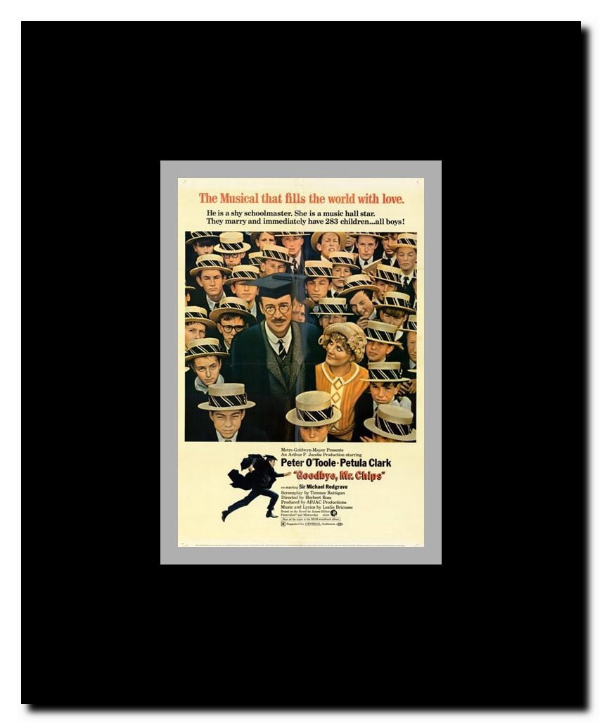 Goodbye Mr Chips Framed Movie Poster