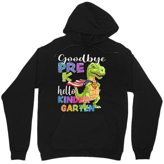 Goodbye Preschool Graduation Hello Kindergarten Pre-K Grad Graphic M2479 Unisex Hoodie, Up to Size 5XL
