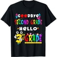 thumbnail image 1 of Goodbye Second Grade Hello 3rd Grade Funny Back to School T-Shirt Black Medium, 1 of 4