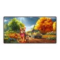 thumbnail image 1 of Goodbye Summer Abyssinian Hello Fall Time for School Desk Mat Full Keyboard Mouse Pad Cat Lover Kitten Owner Gifts Large Mousepad - 02014, 1 of 5