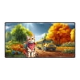 thumbnail image 1 of Goodbye Summer American Shorthair Hello Fall Time for School Desk Mat Full Keyboard Mouse Pad Cat Lover Kitten Owner Gifts Large Mousepad - 02014, 1 of 5