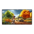 thumbnail image 1 of Goodbye Summer German Shorthaired Pointer Hello Fall Time for School Desk Mat Full Keyboard Mouse Pad GSP Lover Dog Gift Large Mousepad - 02014, 1 of 5