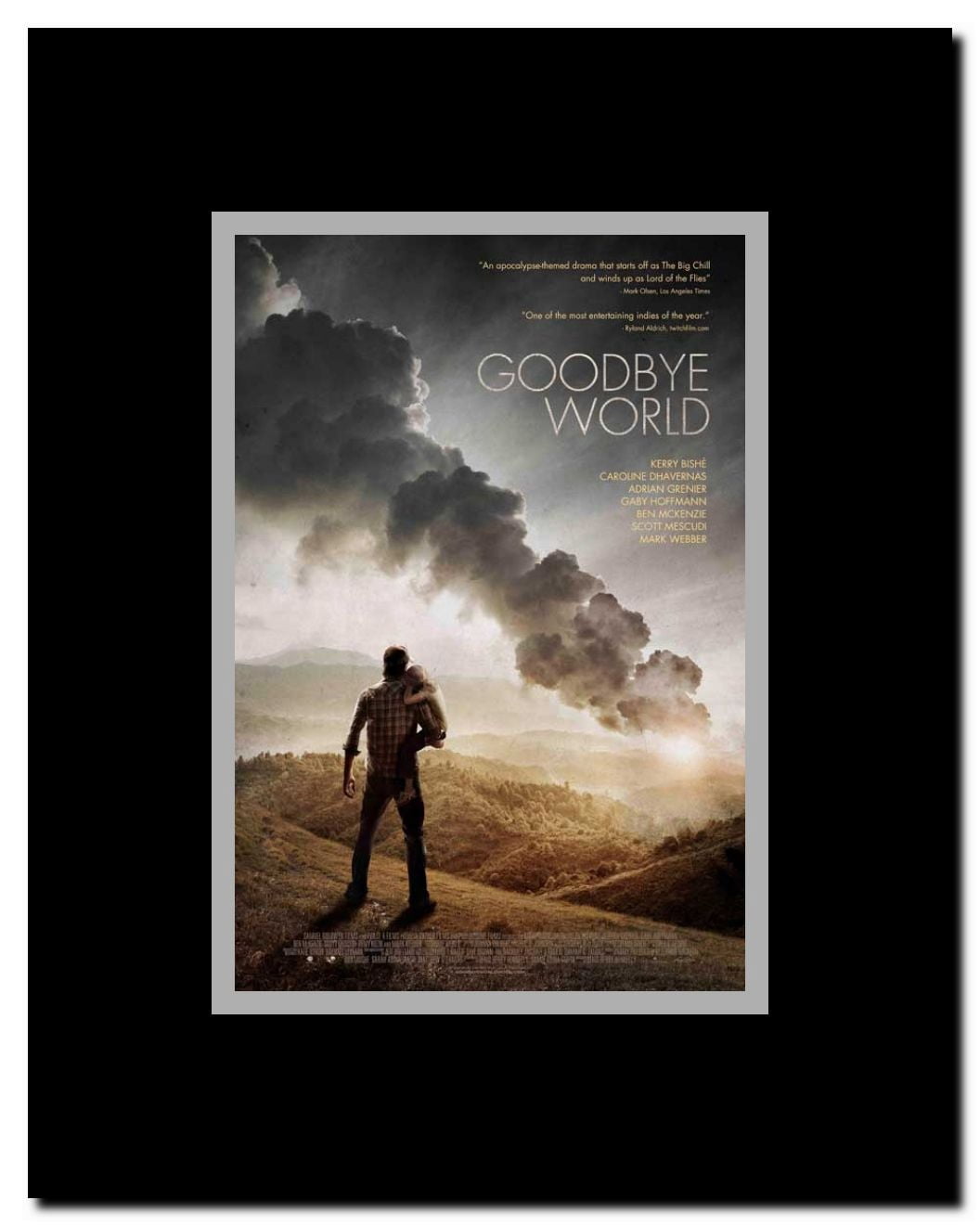 Goodbye World Framed Movie Poster