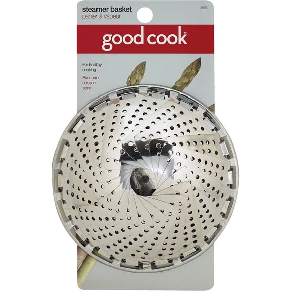 GoodCook Classic Vegetable Steamer Basket Stainless Steel - 1 Tier - 1 Count, Silver