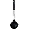 thumbnail image 1 of GoodCook Ladle - Long Handle, Nylon Head, Soup Ladle - Black, 1 of 3
