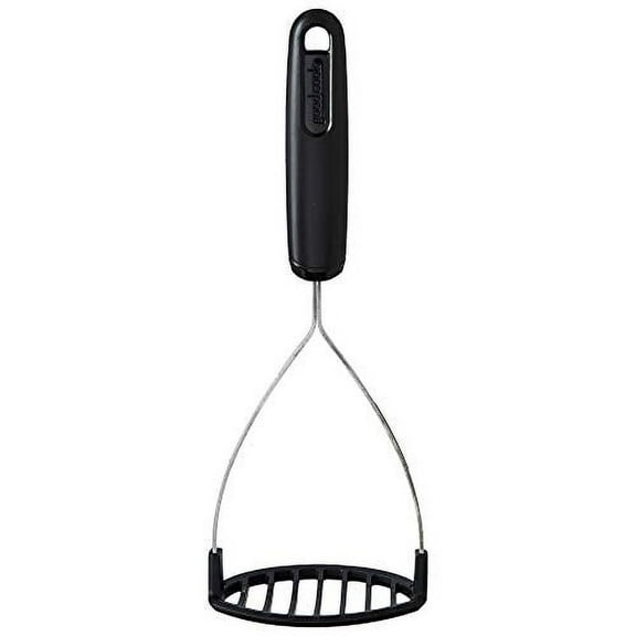 Stainless Steel Potato Masher, Black Nylon Handle, GoodCook