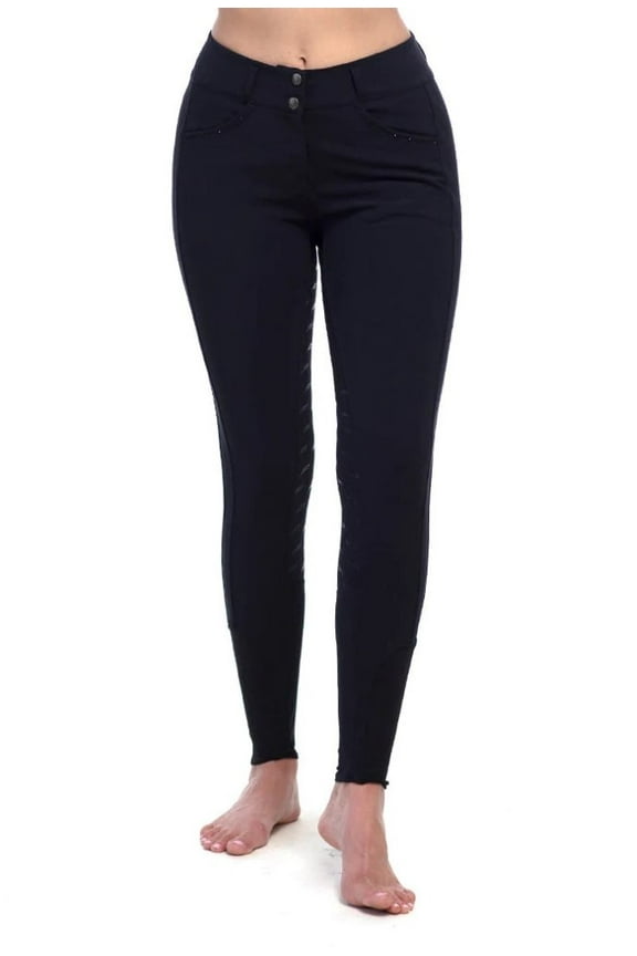 Elite Womens Full Seat Black Breech Size 32R