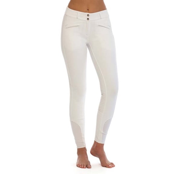 Goode Rider Womens Full Seat White Miracle Breech Size 36R