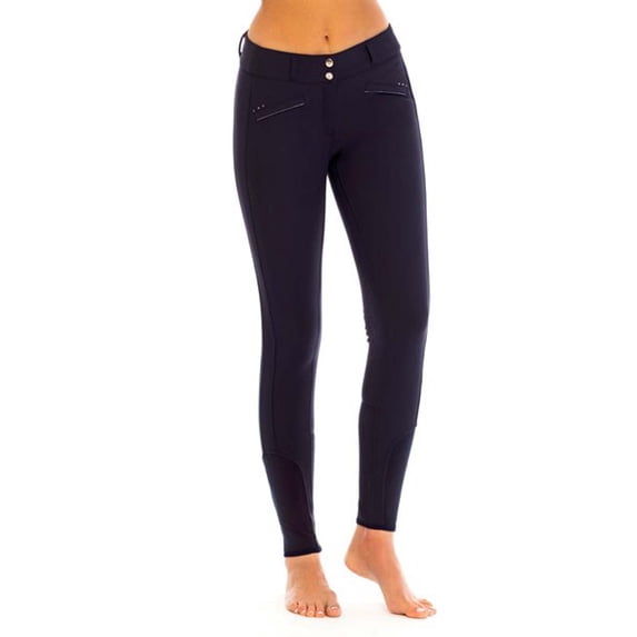 Goode Rider Womens Knee Patch Navy Miracle Breech Size 28R