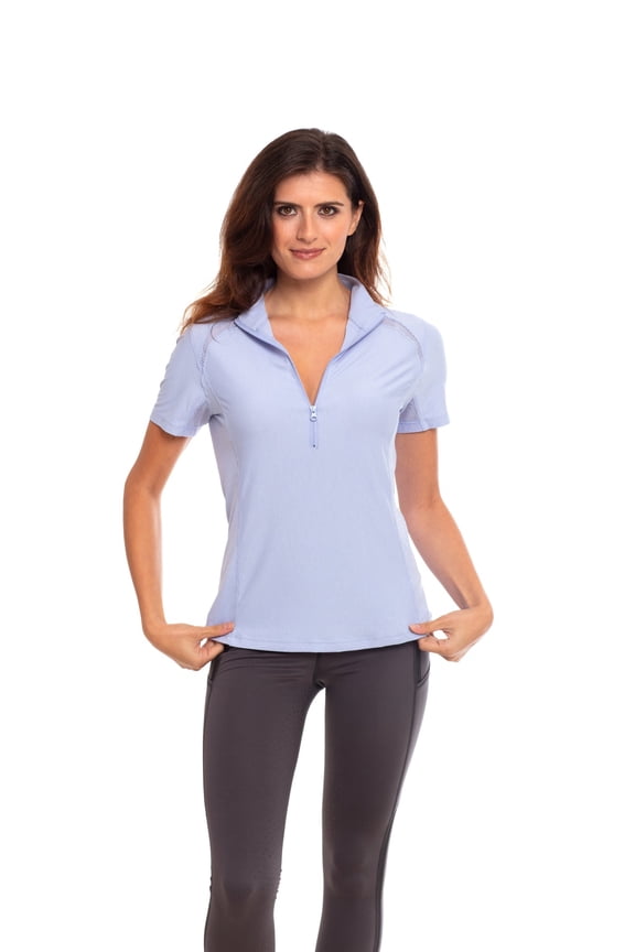 Womens Perfect Sport Navy Link Shirt Size XS